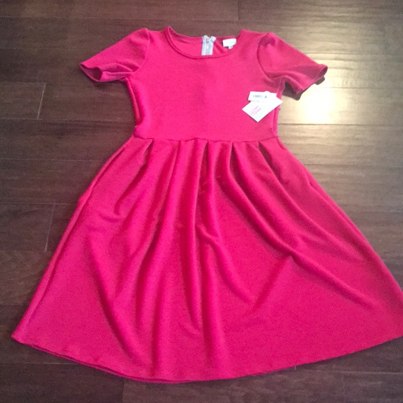 ❤️LuLaRoe M Amelia Raspberry NWT❤ - Picture 4 of 4